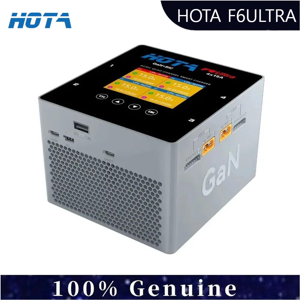 HOTA F6 Ultra 4-Channel Smart  - Drone Battery Smart recension och pris