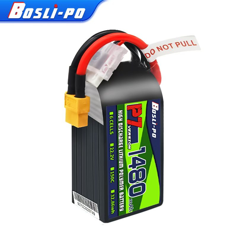 Boslipo P7 Version 1480mAh 150 - Drone Battery 6S recension och pris