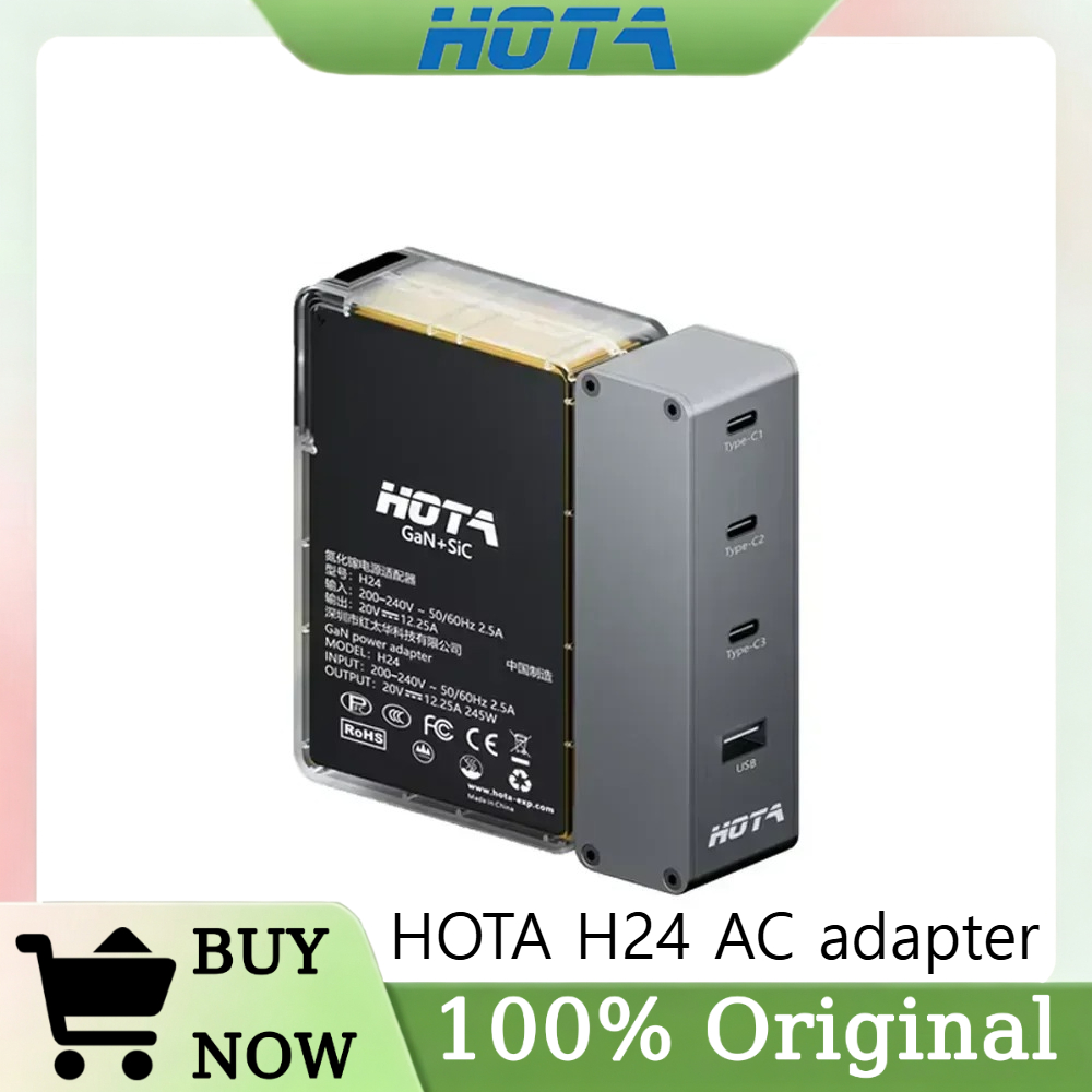 HOTA H24 245W GaN AC Adapter P - Drone Battery 6S recension och pris