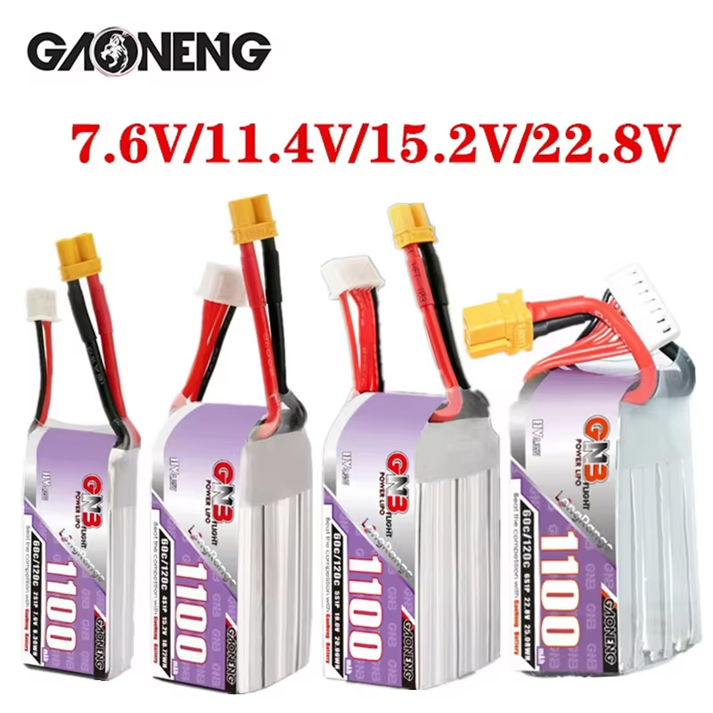 GNB 1100mAh 2S 3S 4S 6S 60C/12 - Drone Battery 3S recension och pris