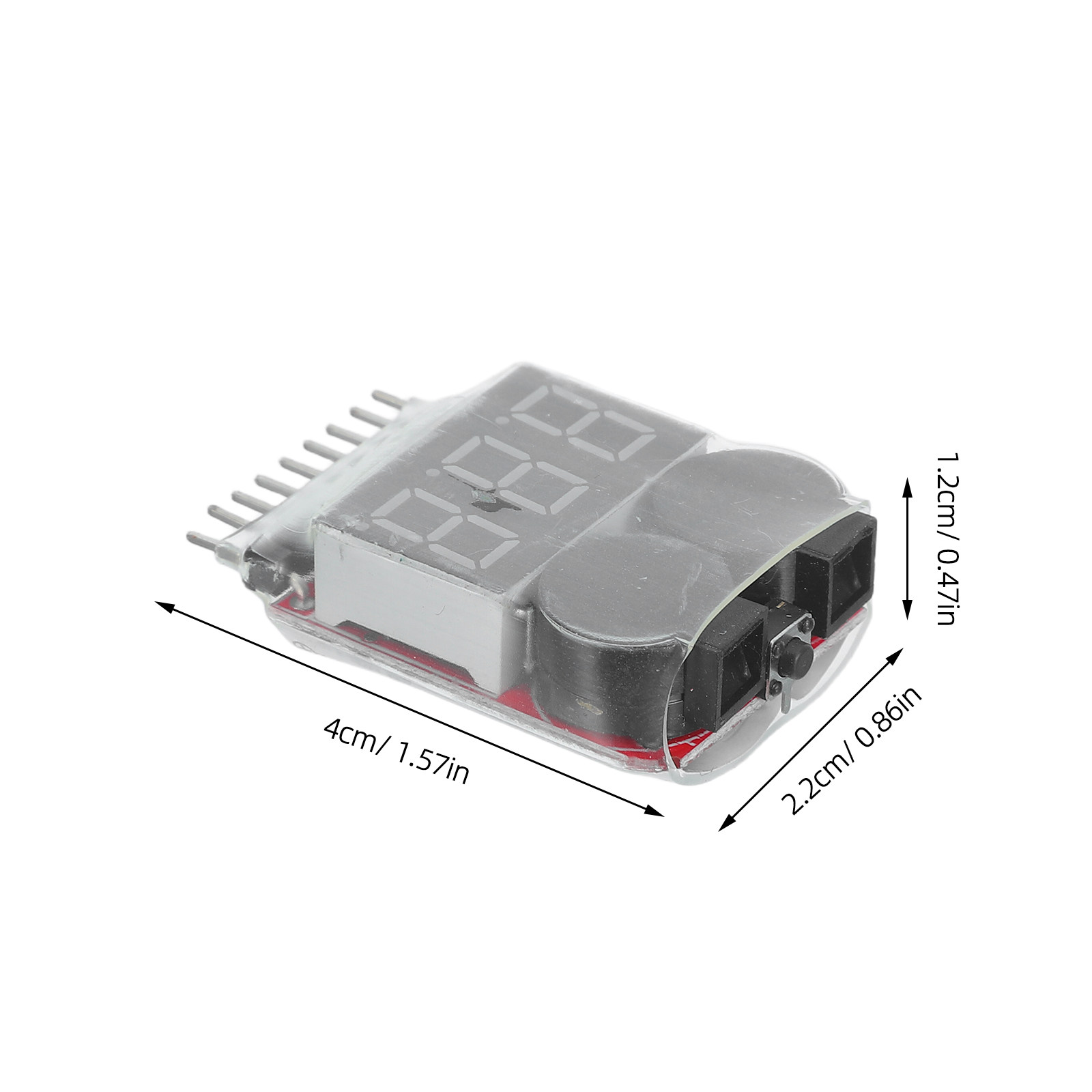 2Pcs Rc Battery Checker Lipo V - Drone Battery Voltage Checker recension och pris