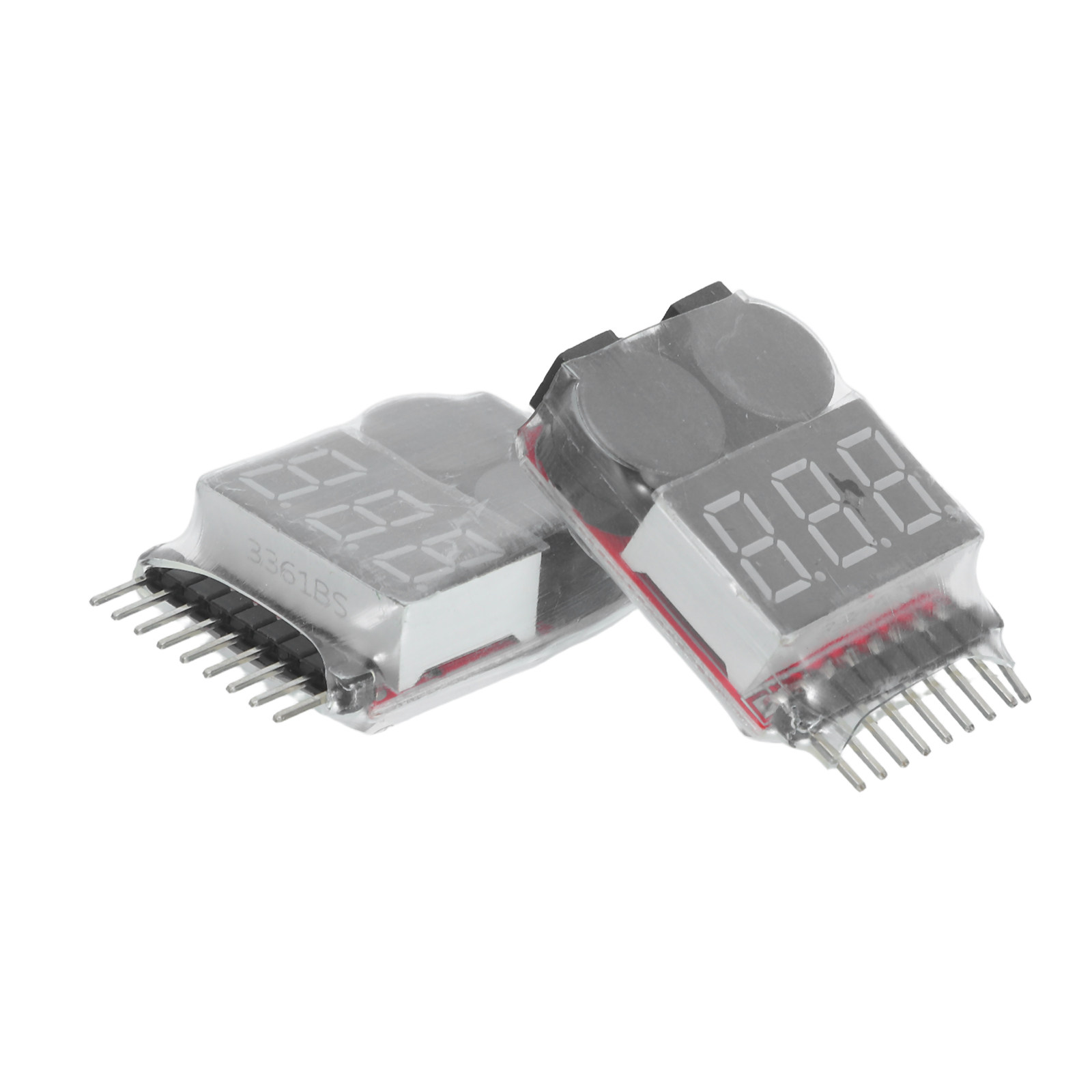 2Pcs Rc Battery Checker Lipo V - Drone Battery Voltage Checker recension och pris