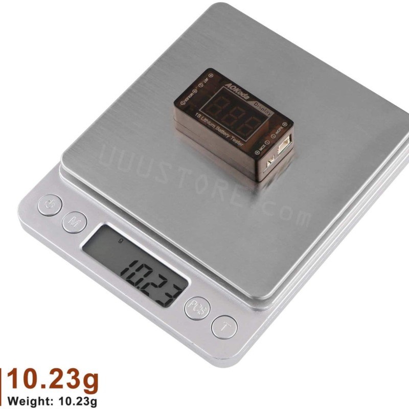 AOKoda AOK-041 1S LiPo Battery - Drone Battery Voltage Checker recension och pris